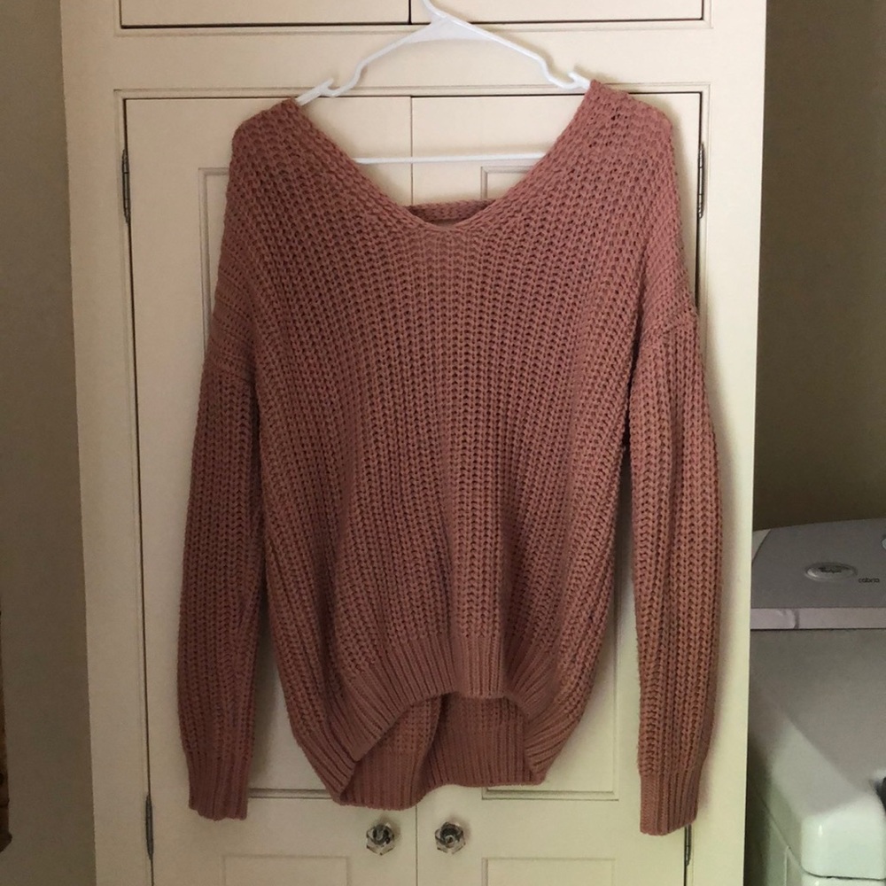 Pink Sweater